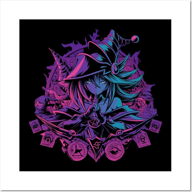 dark magician girl Wall Art by StevenBag